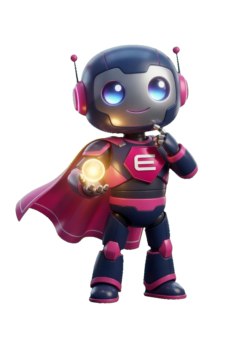 eAutomate thinking with you, offering an idea